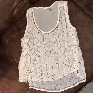 Forever 21 tank top with sparkles